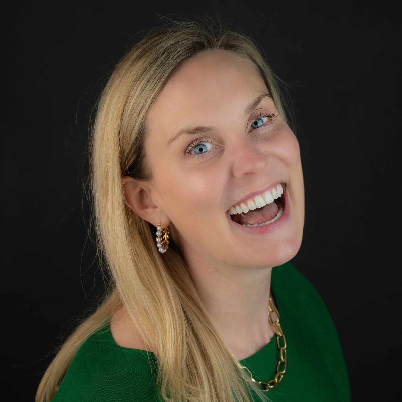 Dr Amanda Seay with veneers patient at Expertise Dental in Mount Pleasant